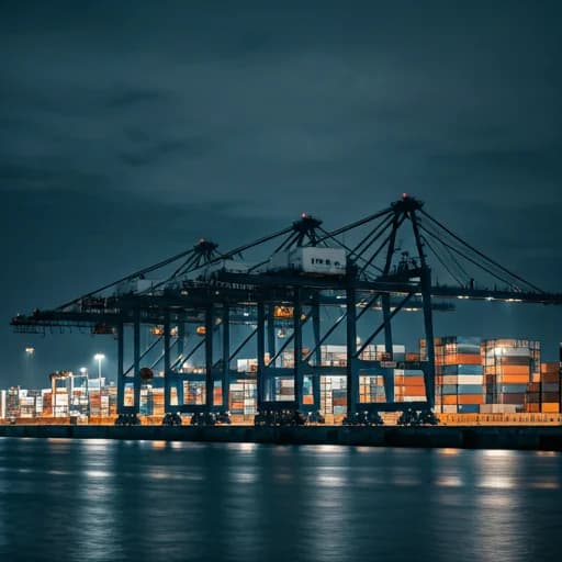 Port operations contact background